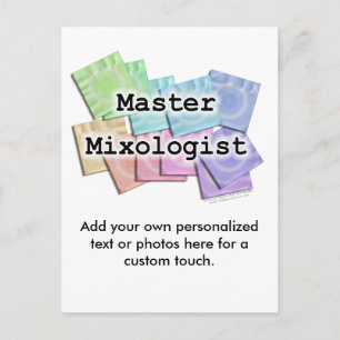 Postcard - MASTER MIXOLOGIST
