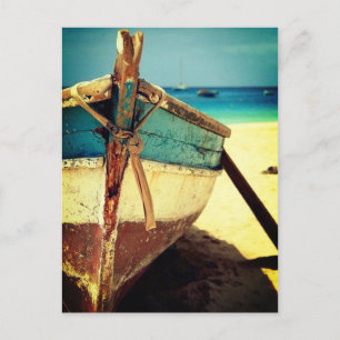 Postcard - Med Spain Fishing Boat