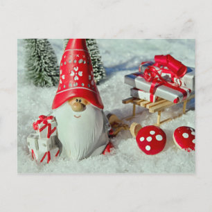 Postcard. Merry Christmas. Holiday Postcard