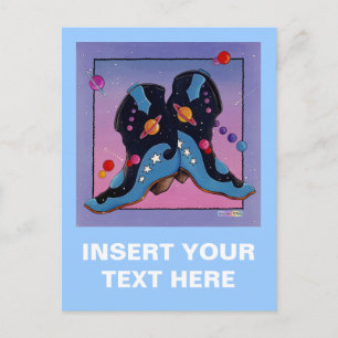 Postcard - Midnight Cowboy Boots