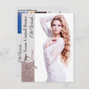 Postcard Midnight Glitz Pageant Autograph Photo