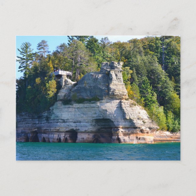 Postcard/Miners Castle Michigan Postcard (Front)