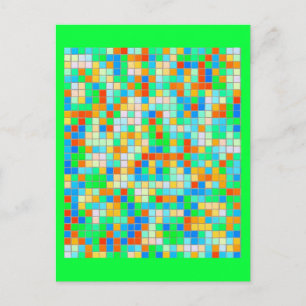 Postcard-Misc/Abstract-Mosaics 11 Postcard