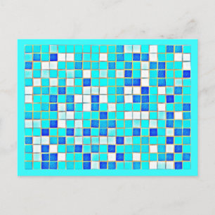 Postcard-Misc/Abstract-Mosaics 13 Postcard