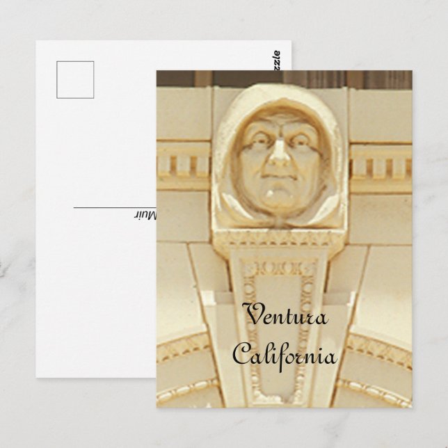 Postcard - Monk #2 Keystone (Front/Back)