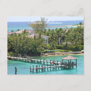 Postcard, Nassau Bahamas, Photography  Postcard