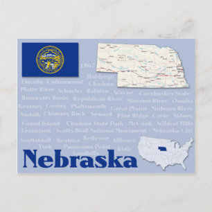 Postcard "Nebraska"