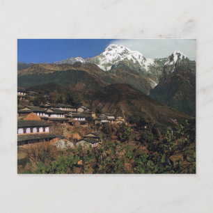Postcard Nepal Annapurna - Gandrung