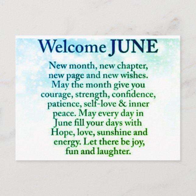 postcard new month (Front)