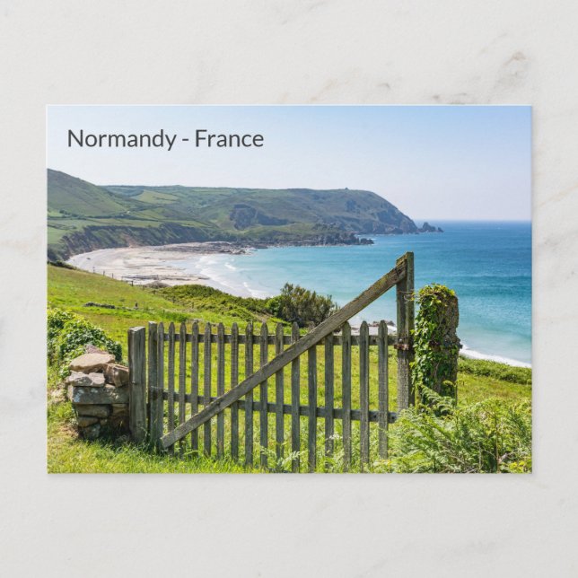 Postcard Normandy France Postkarte (Front)