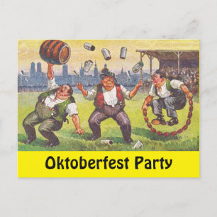 Postcard Octoberfest Party Oktoberfest Celebration