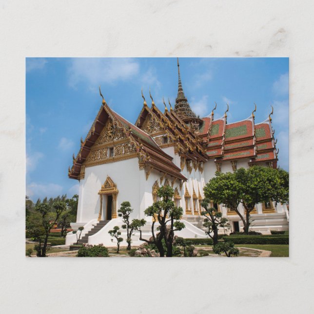Postcard of a scenic temple in Thailand (Front)