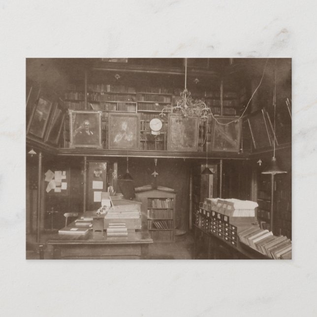 Postcard of Charging desk (Front)