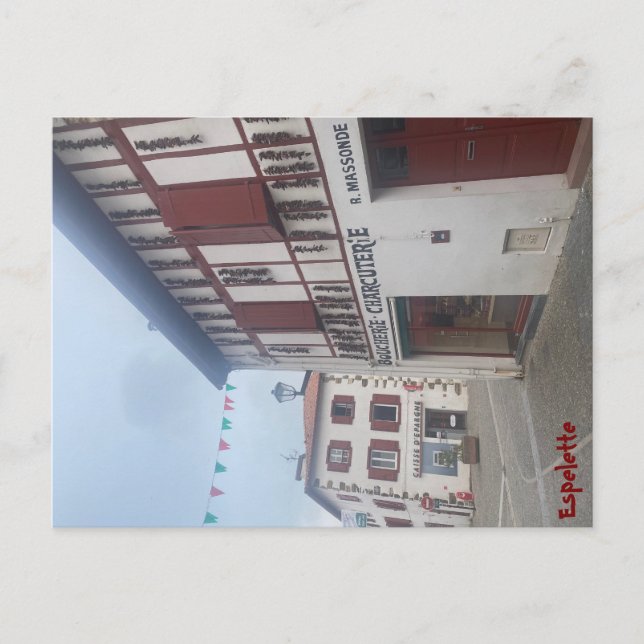 Postcard of Espelette (Front)