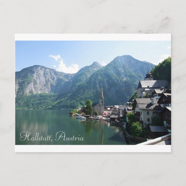 Postcard of Hallstatt, Austria (Front)