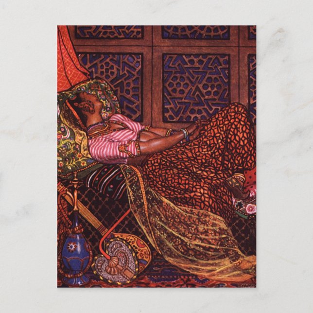 Postcard of India Art (Front)