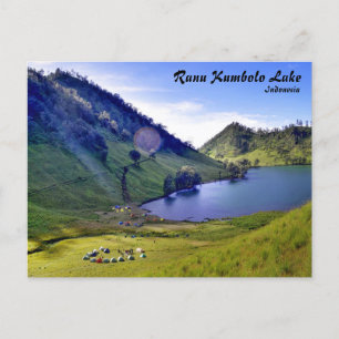 Postcard of Ranu Kumbolo Lake Indonesia