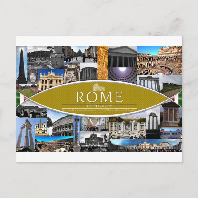 Postcard of Rome (Front)