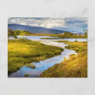 Postcard of Scottish Highlands landscape