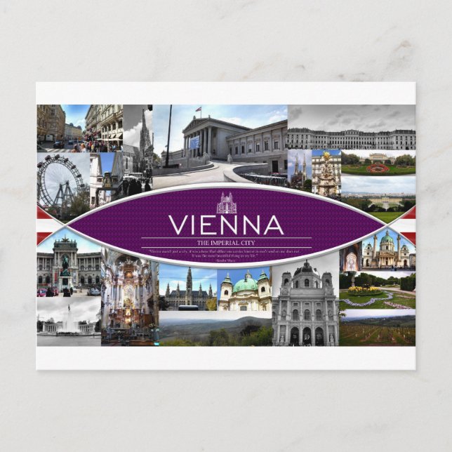 Postcard of Vienna (Front)
