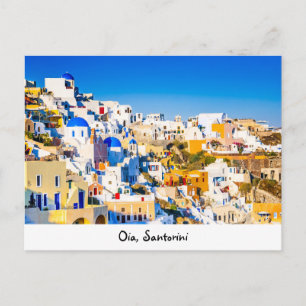 Postcard Oia Santorini