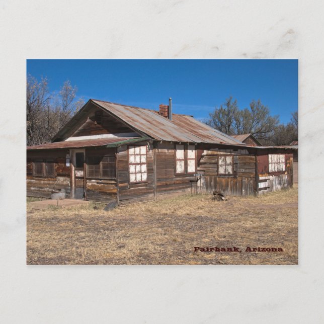 Postcard: Old Wood House Postcard (Front)