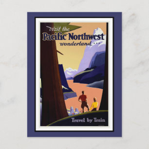 Postcard Pacific Northwest Greetings Vintage