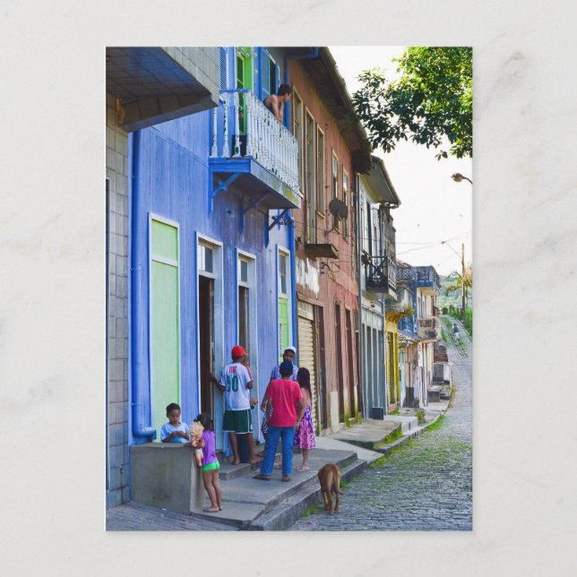 Postcard - Paranapifim Vila - Brasil | Paragraph 1 (Front)