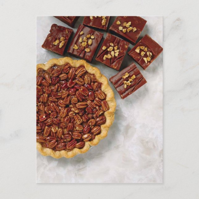 POSTCARD PECAN PIE AND BROWNIES (Front)