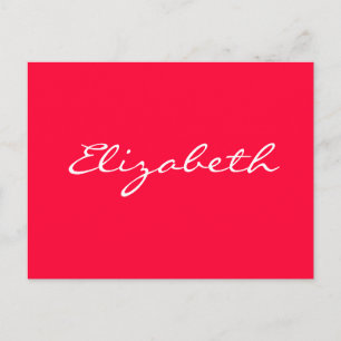 POSTCARD - personalised