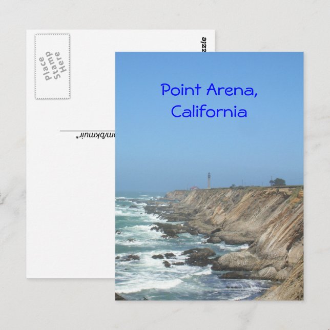 Postcard -  Point Arena California (Front/Back)