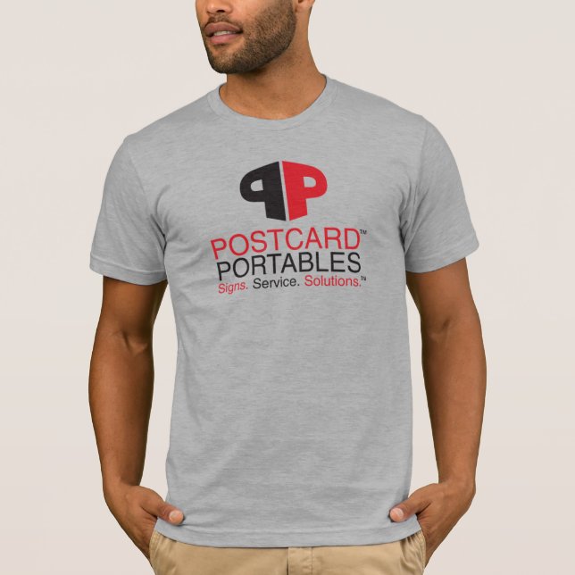 Postcard Portables T-Shirt (Front)