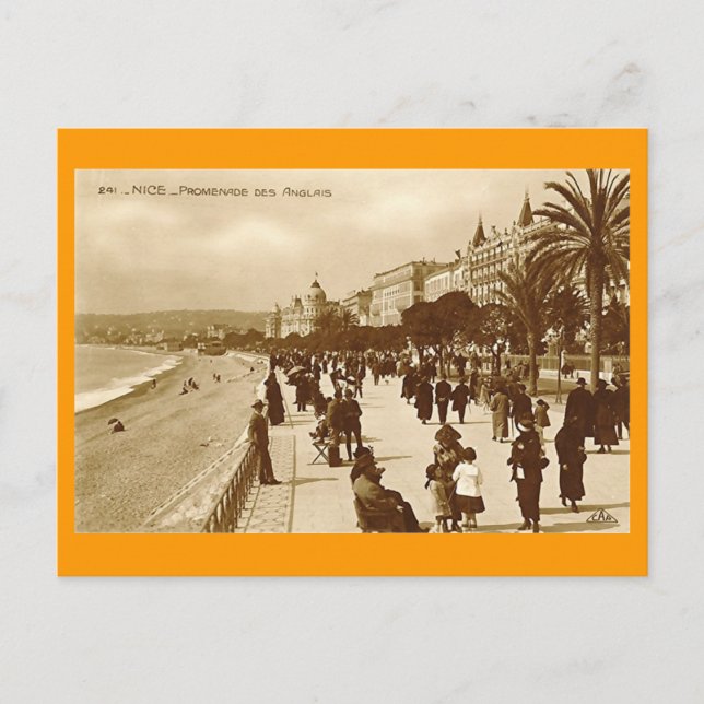 Postcard, Promenade des Anglais, Nice Postcard (Front)