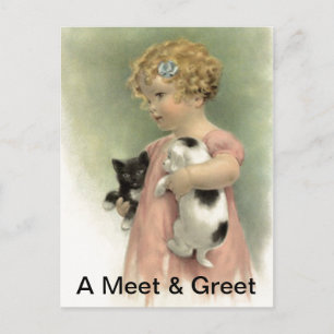 Postcard Promo Rescue Meet & Greet Pet Adoption