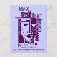 Postcard Promo Shakespeare Romeo & Juliet Play PC