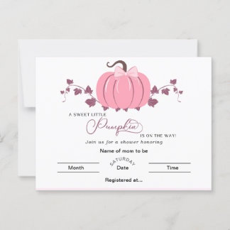 Postcard Pumpkin