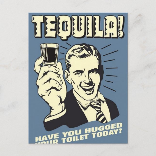 postcard,retro,tequila postcard (Front)