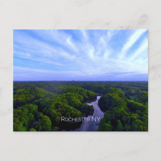 Postcard - Rochester from Lake Ontario