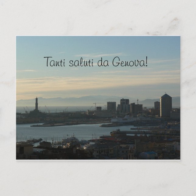 Postcard - Saluti da Genova (Front)
