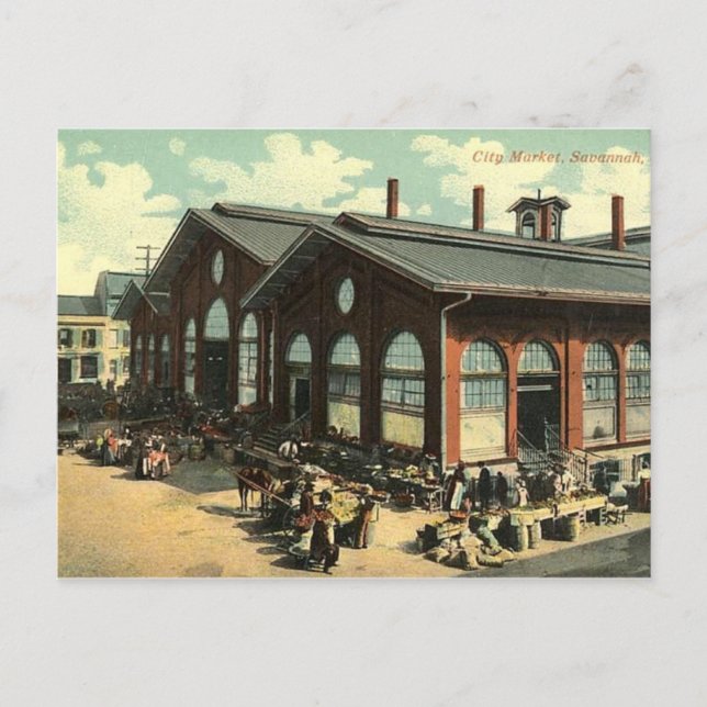 Postcard, Savannah, Georgia, USA Postcard (Front)