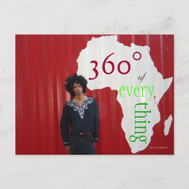 Postcard sean360x Africa 360° (Front)