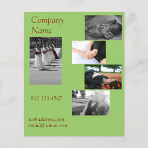 Postcard Size Business Card