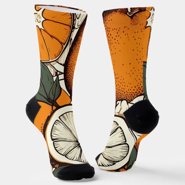Postcard Socks (Angled)