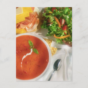 POSTCARD SOUP SALAD AND SANDWICH