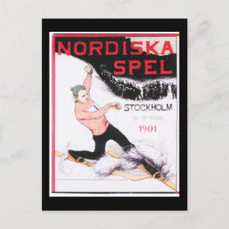 Postcard-Sports/Games-Vintage Sports Art 3 Postcard