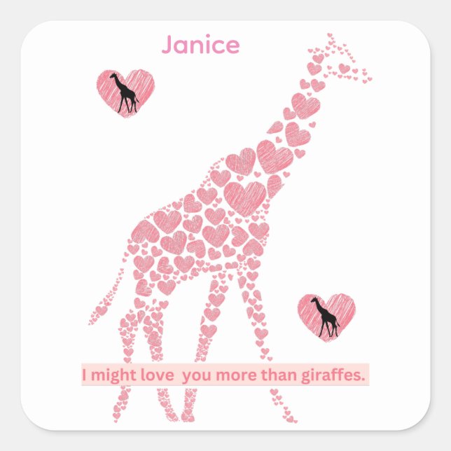 Postcard Square Sticker (Front)