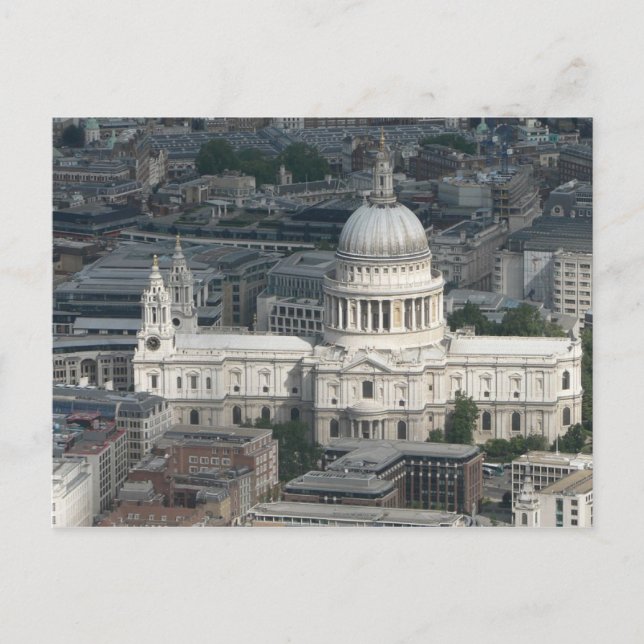 Postcard St. Paul Cathedral, London U.K. (Front)