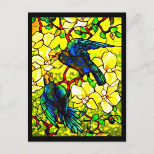Postcard-Stained Glass-Louis Tiffany 15 Postcard