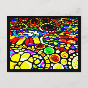 Postcard-Stained Glass-Louis Tiffany 17 Postcard