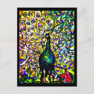 Postcard-Stained Glass-Louis Tiffany 19 Postcard